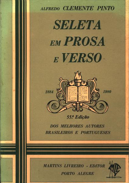 Seleta Em Prosa E Verso