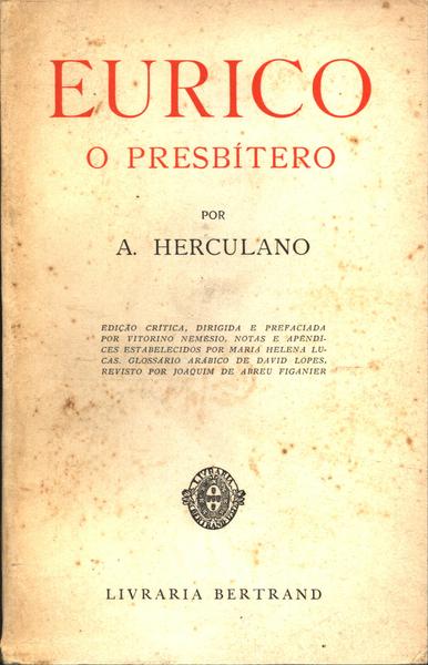 Eurico, O Presbítero Vol. 1