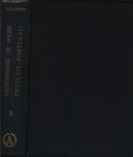 Dicionário De Bolso Das Línguas Portuguêsa E Francesa Vol 1 (1963)
