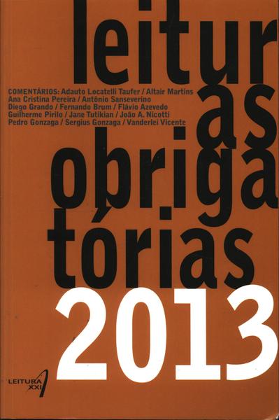 Leituras Obrigatórias Vestibular Ufrgs 2013
