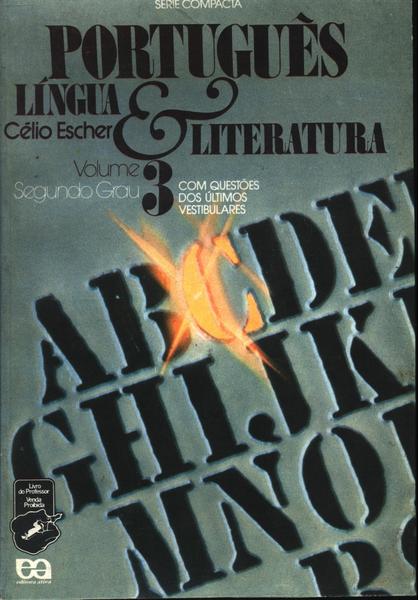 Português: Língua E Literatura Vol 3 (1979)