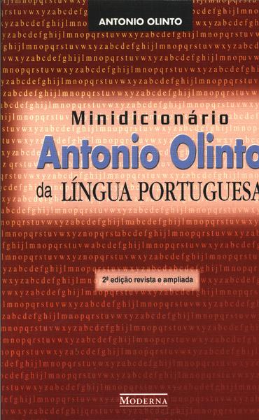 Minidicionário Antônio Olinto Da Língua Portuguesa
