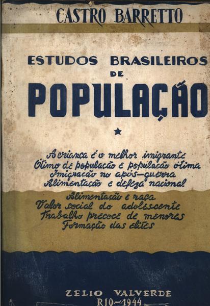 Estudos Brasileiros De População