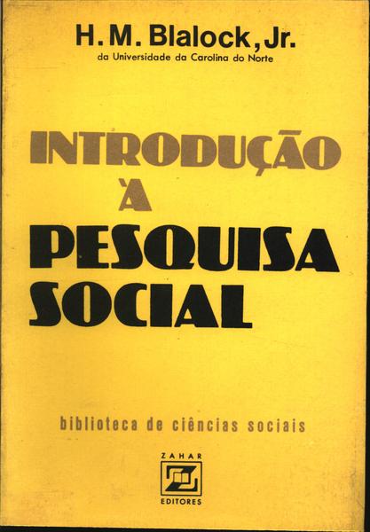 Introdução À Pesquisa Social