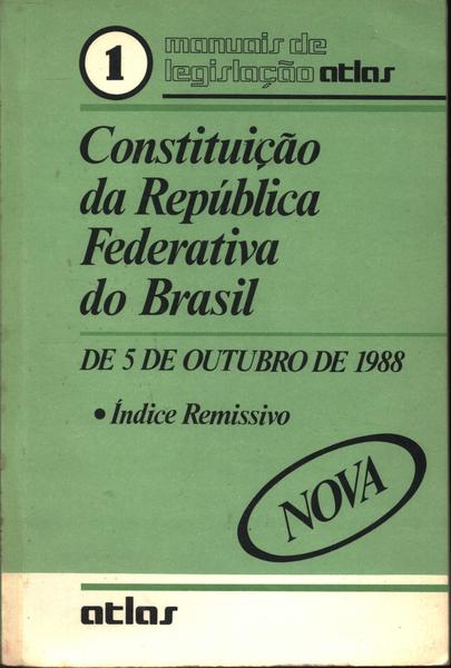 Constituição Da República Federativa Do Brasil