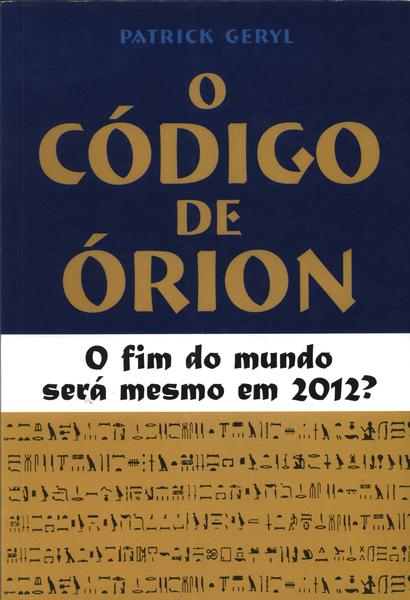 O Código De Órion