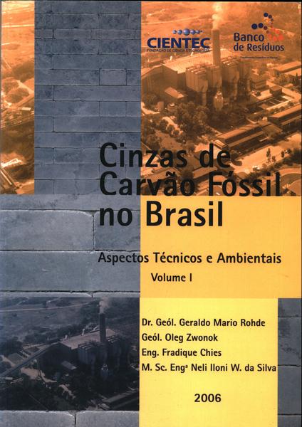 Cinzas De Carvão Fóssil No Brasil Vol 1