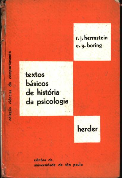 Textos Básicos De História Da Psicologia