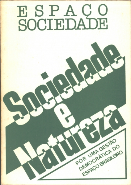 Sociedade e Natureza