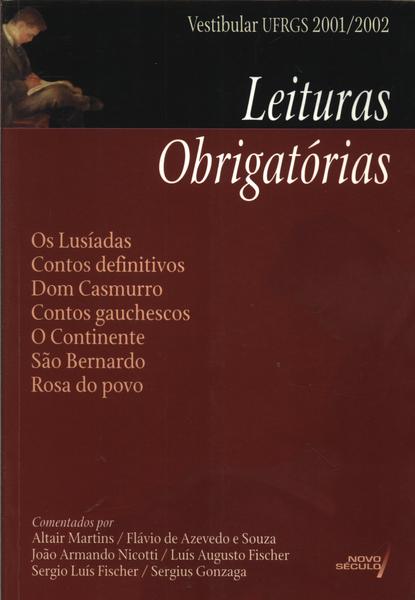 Leituras Obrigatórias Vestibulr Ufrgs 2001/2002