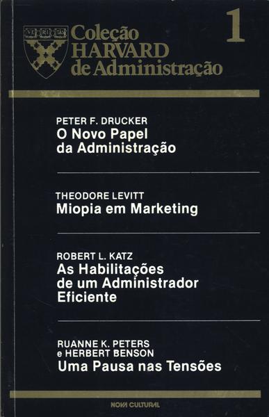 Coleção Harvard De Administração Vol 1
