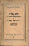 L'église Et Les Questions Du Temps Présent