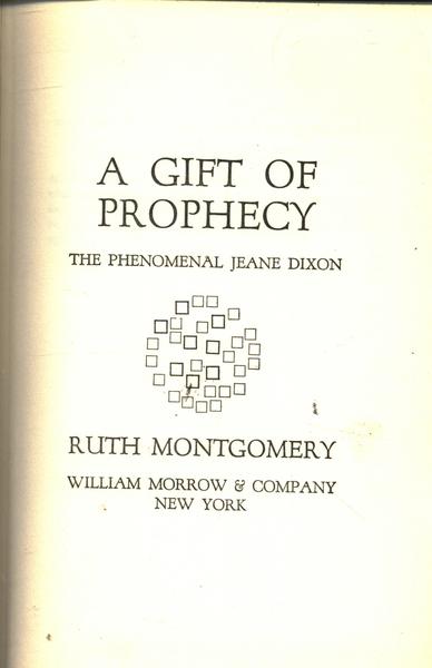 A Gift Of Prophecy