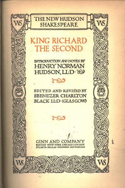 King Richard The Second