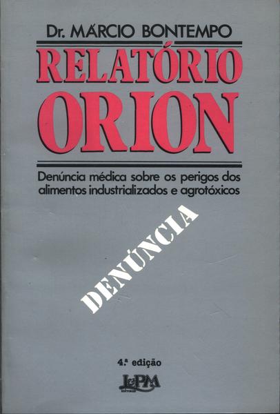 Relatório Orion