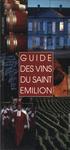 Guide Des Vins Du Saint-emilion 2006-2007