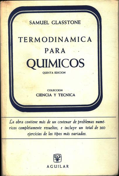 Termodinamica Para Quimicos