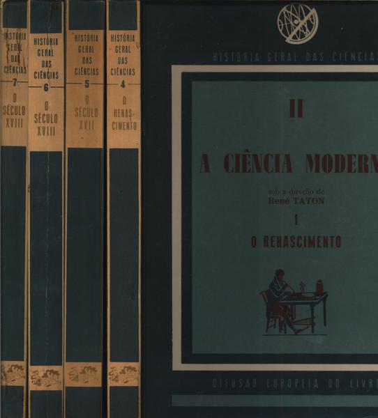 A Ciência Antiga E Medieval (3 Volumes)