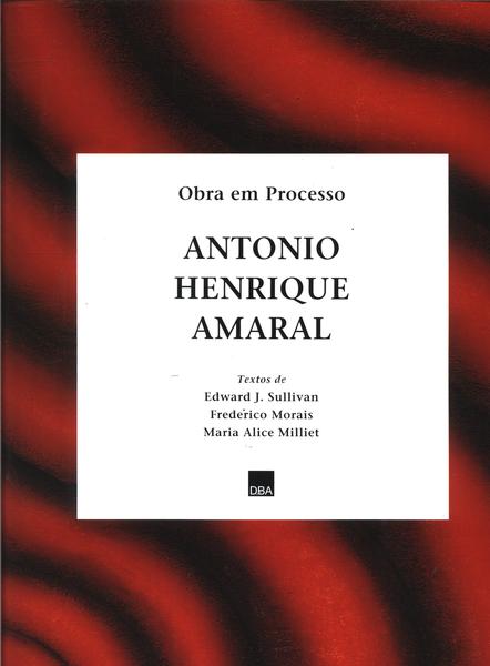Antonio Henrique Amaral - Obra Em Processo