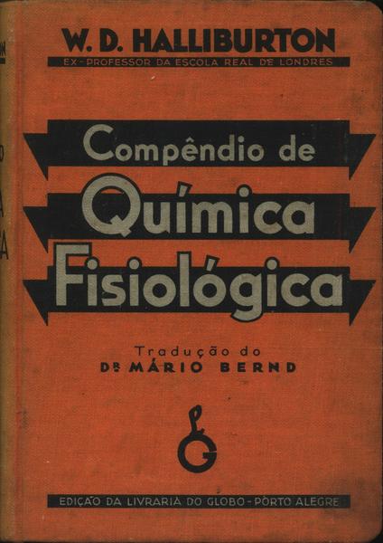 Compêndio De Química Fisiológica