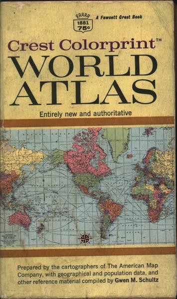 Crest Colorprint World Atlas