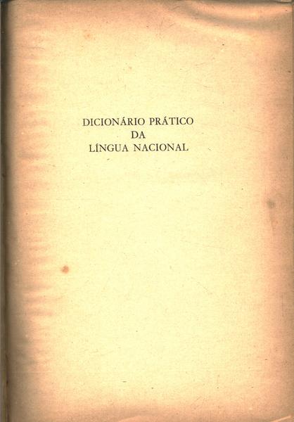 Dicionário Prático Da Língua Portguesa (1955)