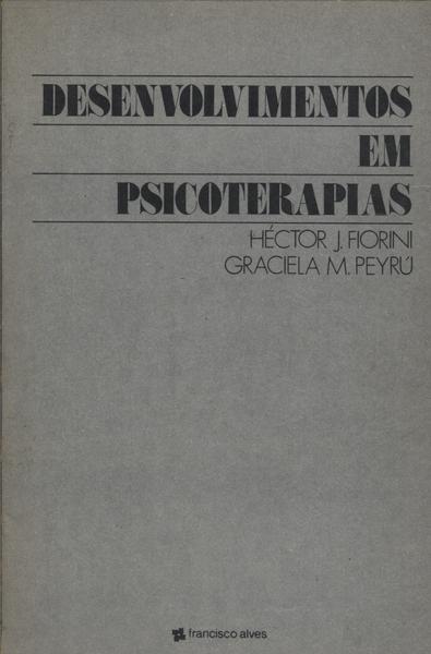Desenvolvimentos Em Psicoterapias