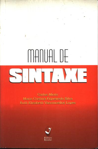 Manual De Sintaxe