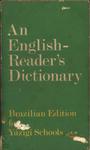 An English - Reader's Dictionary