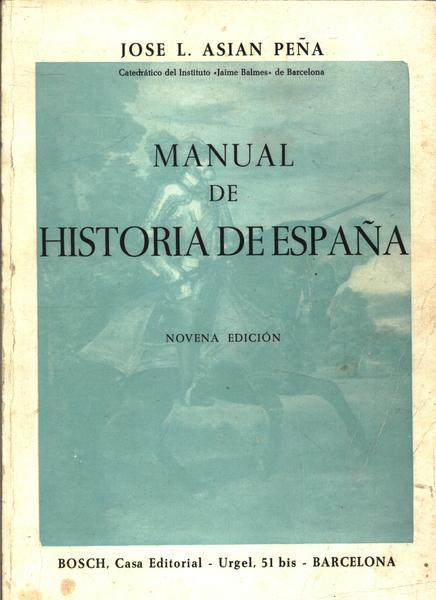 Manual De Historia De España