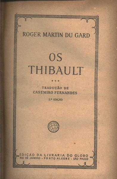 Os Thibault Vol 3