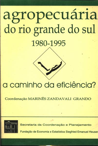 Agropecuária Do Rio Grande Do Sul 1980-1995
