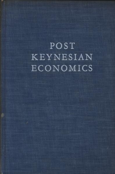 Post-keynesian Economics