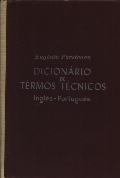 Dicionário De Termos Técnicos Inglês-português