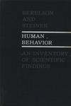 Human Behavior - An Inventory Of Scientific Findings