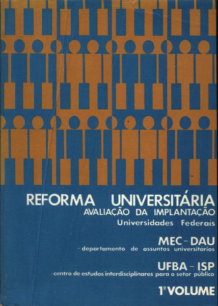 Reforma Universitária Vol 1