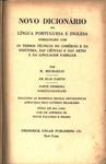 Novo Dicionário Da Língua Portuguesa E Inglesa Vol 1 (1945)