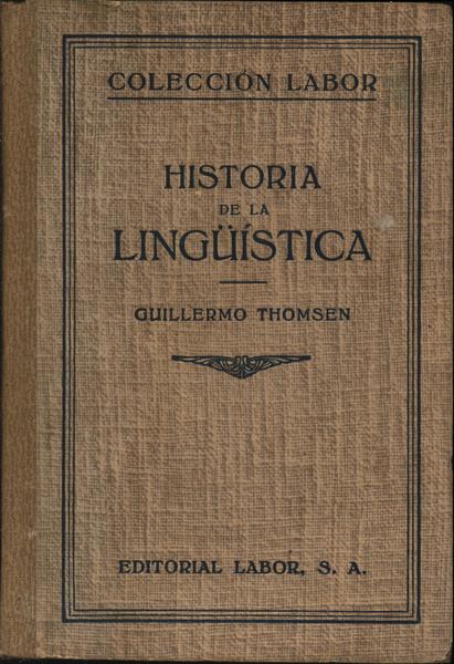 Historia De La Linguística