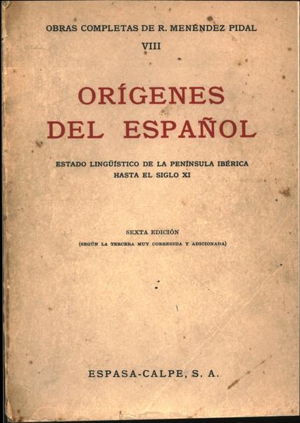 Orígenes Del Español