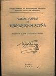 Varias Poesias De Hernando De Acuña