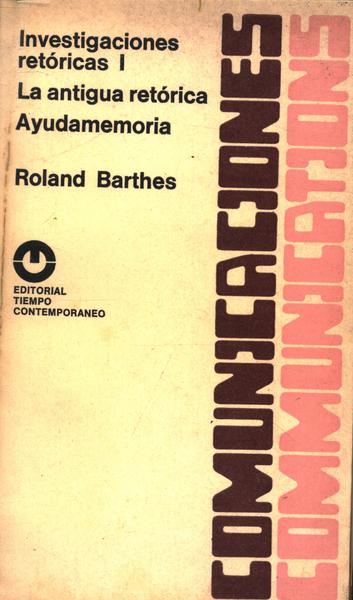 Investigaciones Retóricas I - La Antigua Retórica, Ayudamemoria