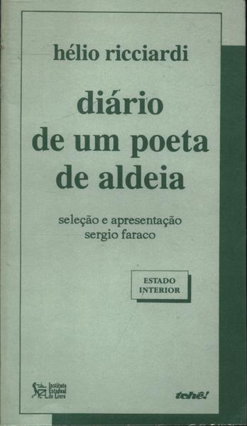 Diário De Um Poeta De Aldeia
