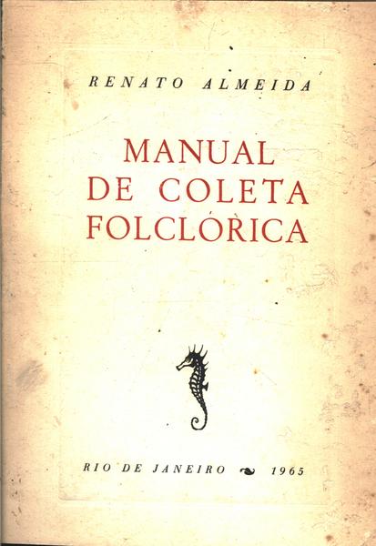 Manual De Coleta Folclórica