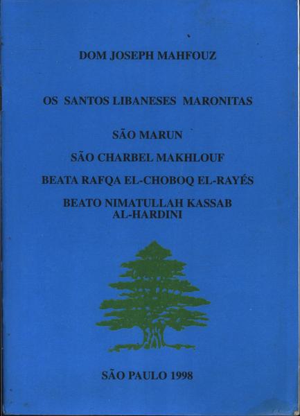 Os Santos Libaneses Maronitas