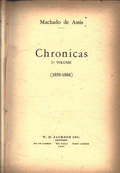 Chronicas Vol 3