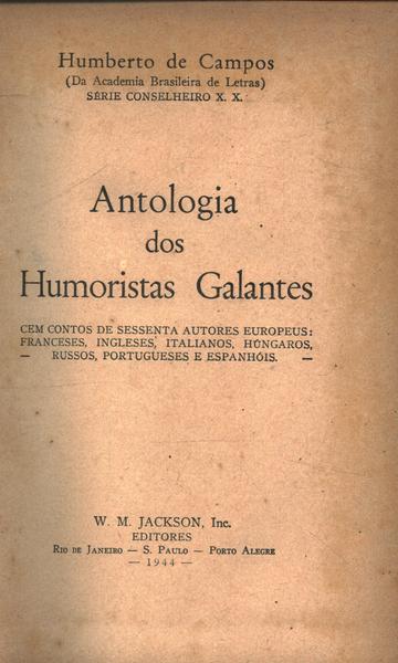 Antologia Dos Humoristas Galantes