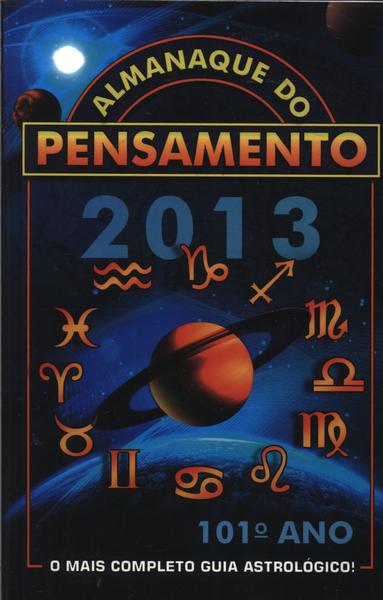 Almanaque Do Pensamento 2013