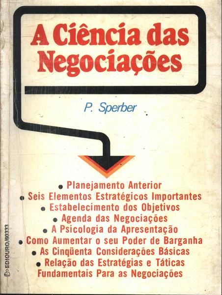 A Ciência Das Negociações