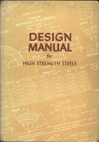 Design Manual For High Strength Steels