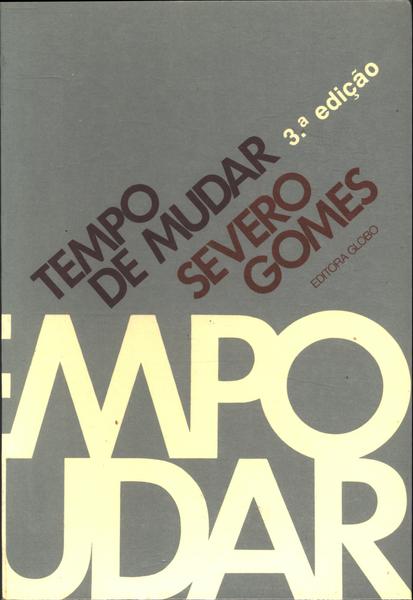 Tempo De Mudar